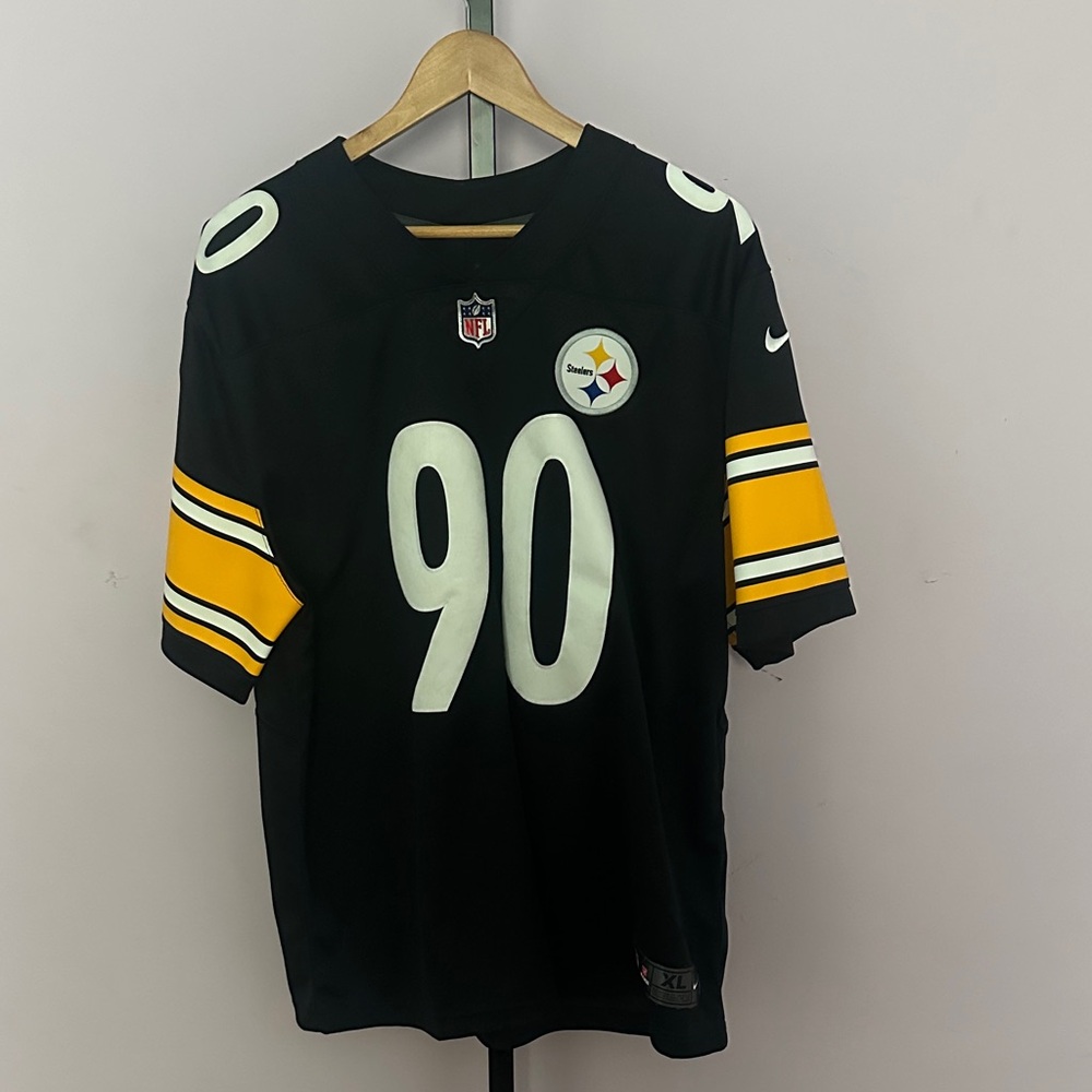 Tj Watt NFL Black On Field Dri-Fit Jersey (Official)